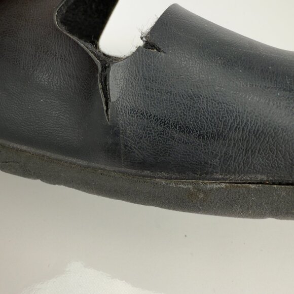 BIRKENSTOCK Arizona Birko-Flor Black Two-Strap Sandals *Flaws* EU 40 US 9 L9 M7 - Picture 8 of 11